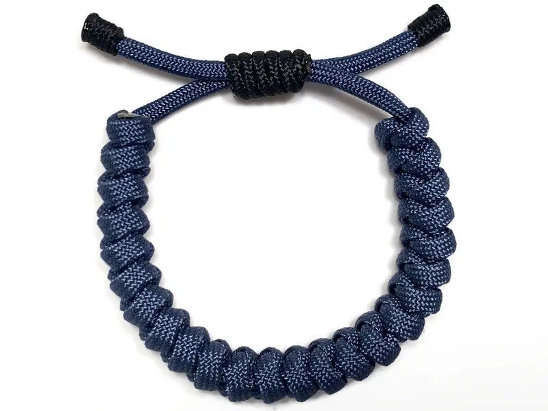 Engineered Navy Rope Bracelet
